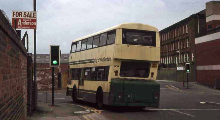 City of Nottingham Leyland Atlantean AN68 Northern Counties 666